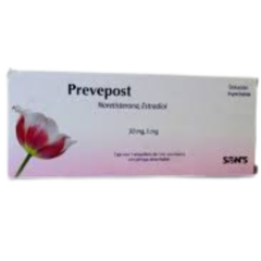 Noretisterona/Estradiol 1 ampolleta (Prevepost)