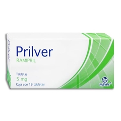 Ramipril 5mg 16 tabletas (Prilver)