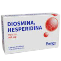 Diosmina/Hesperidina 450mg/50mg 20 tabletas (Perrigo)