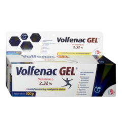 Diclofenaco Gel Tópico 2.32% 100gr (Volfenac Gel)