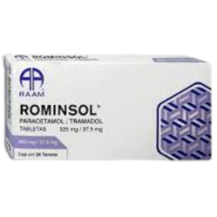 Paracetamol/Tramadol 325mg-37.5mg 20 tabletas (Rominsol)