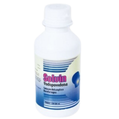 Yodopovidona Solución Bucofaríngeo 120ml (Solvin)