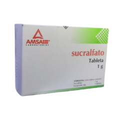 Sucralfato 1gr 40 tabletas (Amsa)