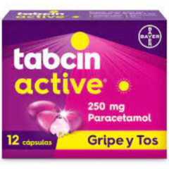 Tabcin active 12 cápsulas