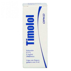 Timolol 0.5% Gotas Oftálmicas 5ml (Opko)