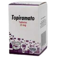 Topiramato 25mg 20 tabletas (Ultra)