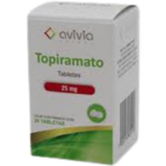 Topiramato 25mg 20 tabletas ( Avivia )