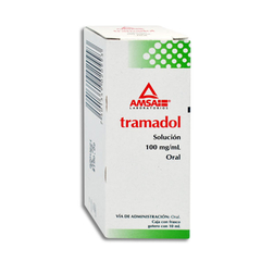 Tramadol 100mg/ml Solución Oral 10ml (Amsa)