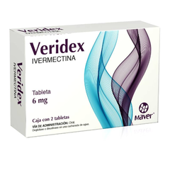 Ivermectina 6mg 2 tabletas (Veridex)