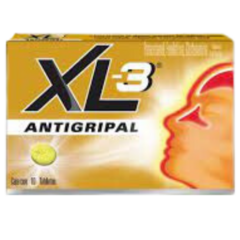 XL3 Antigripal 10 tabletas