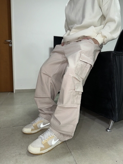 Jean Baggy Cargo Beige - comprar online