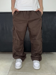 Jean Baggy Cargo Chocolate - comprar online