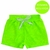 Shorts Tactel Acqua Print Feminino Verde Neon