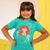 Camiseta Feminina Infantil - Pequena Sereia