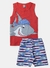 Imagem do Conjunto Infantil Regata Masculino Tubarão Vermelho