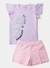 Conjunto Infantil Feminino Believe Lilás