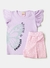 Conjunto Infantil Feminino Believe Lilás na internet