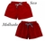 Shorts Tactel Acqua Print Menino Vermelho