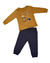 Conjunto Longo Bebê Menino Friendly Bear Bege - comprar online