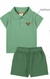 Conjunto Baby Camiseta Gola Polo e Bermuda - comprar online