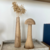 Set wood | mushroom & florero de madera - comprar online