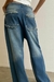 DENIM WIDE LEG CORDON - comprar online