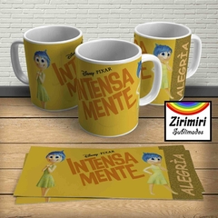 Taza intensamente alegria