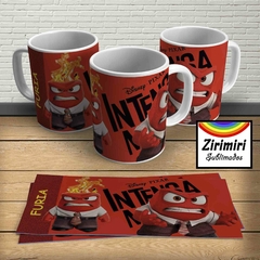 Taza intensamente furia