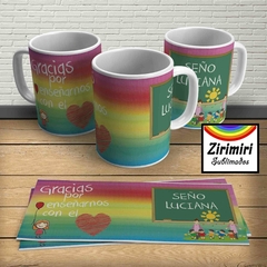 Taza - Gracias por enseñarnos