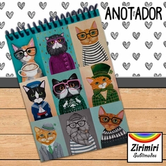 Anotador Pinturas gatos