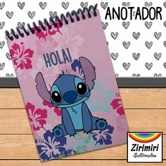 Anotador Stitch Hola