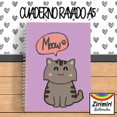 Cuaderno miau