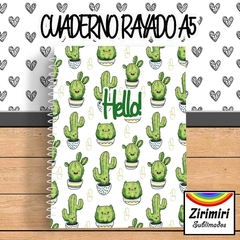 Cuaderno cactus