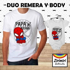 Duo remera y body - SPIDERMAN
