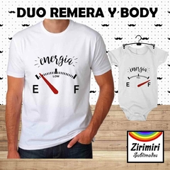Duo remera y body - Energia full y low