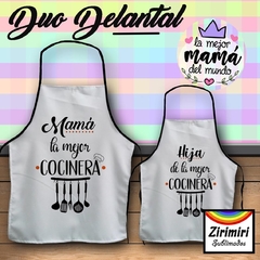 Duo delantal cocina - Dia de la madre 1