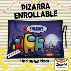 PIZARRA ENROLLABLE 10