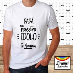 Remera Hombre - Papa idolo