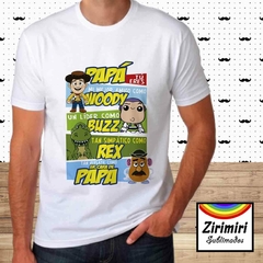 Remera Hombre - Papa toy story