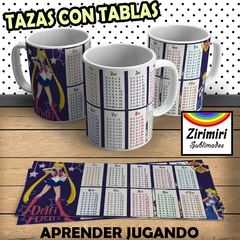 TAZAS CON TABLAS 10