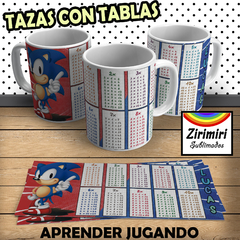 TAZAS CON TABLAS 11