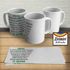 Taza - Amiga te quiero