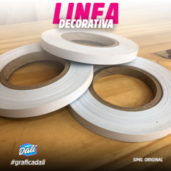 Línea Decorativa Nautica 1 Cm Blanco Mate - comprar online