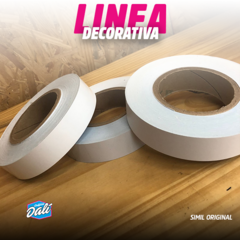 Línea Decorativa Nautica 3 Cm Blanco Mate - comprar online