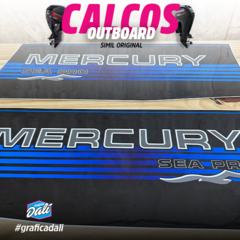 Calcos Outboards Mercury 55 Hp 98-01 Grafica Nautica - M 05 - comprar online