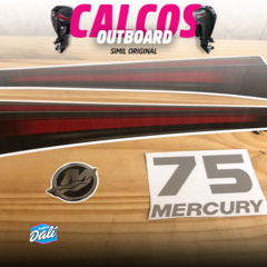 Calcos Outboars Mercury 90 Hp 2015-2017 2t Grafica - M 16 - comprar online