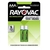 PILHA AAA RECARREGAVEL 600mAh RAYOVAC CARTELA C/2