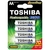 PILHA AA RECARREGAVEL 2600mAh TOSHIBA CARTELA COM 4