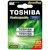 PILHA AAA RECARREGAVEL 950mAh TOSHIBA CARTELA COM 2