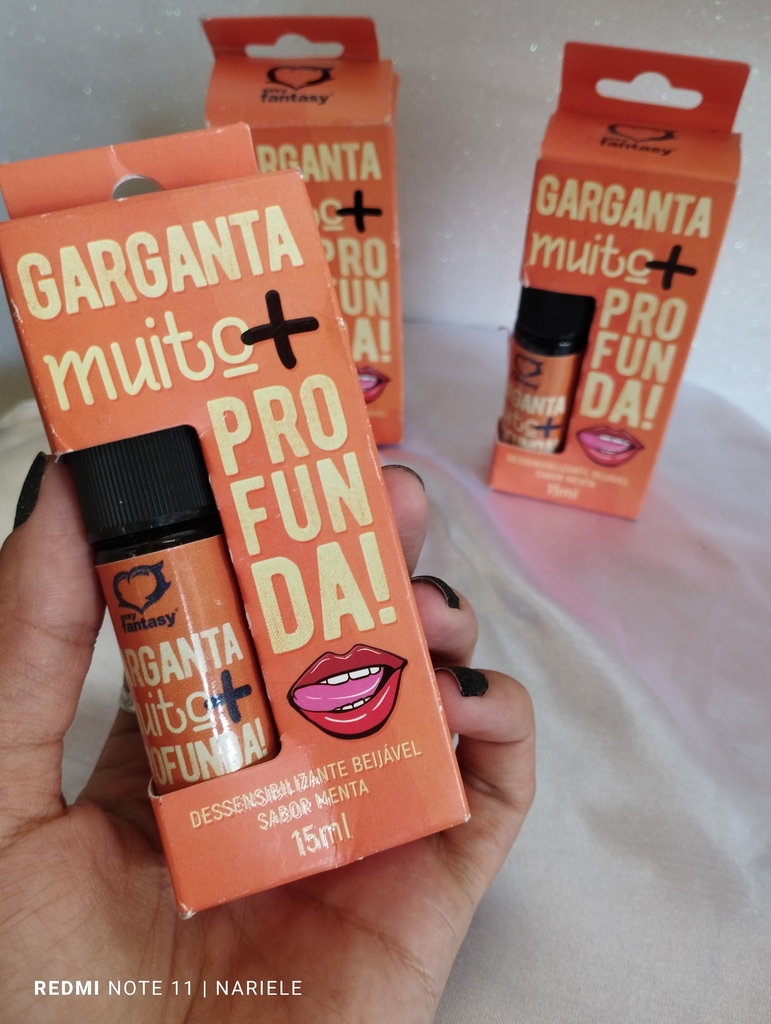 Spray Garganta Muito mais Profunda